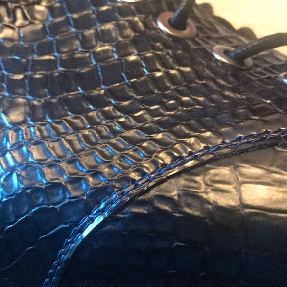 Sexy Jeffrey Campbell IBIZA. $450 Dark navy Blue boots. - Picture 9 of 12